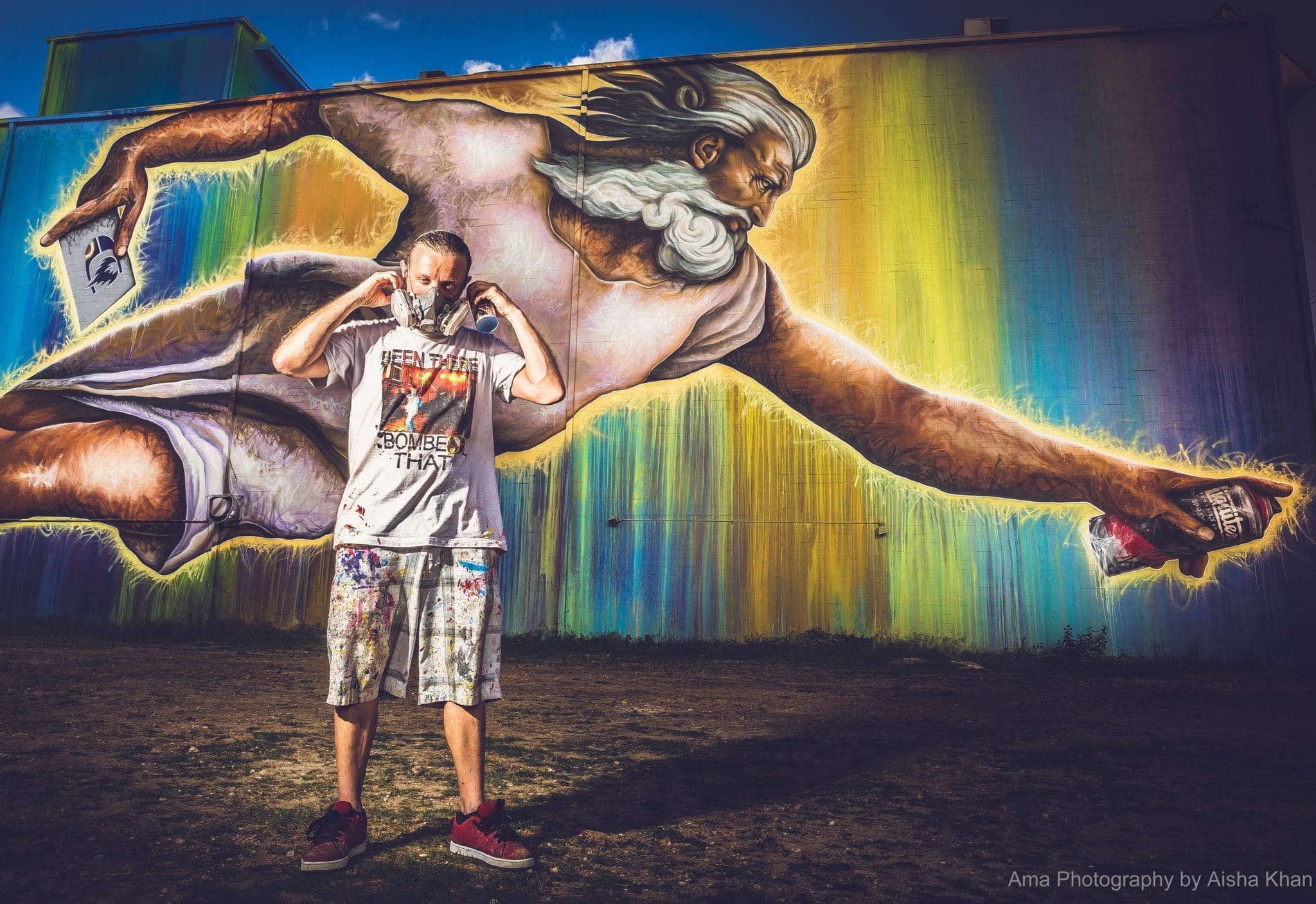 Mr. D’s epic “Préservons la Création,” 2014, at 2819 Fannin St., celebrates its fifth year with a street-art fête Friday, May 31.