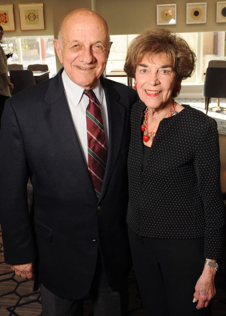 Frank & Dorene Herzog at the Contemporary@MFAH reception at the Lancaster Hotel (Photo by Dave Rossman)