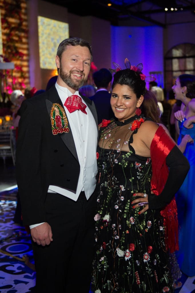 Houston Grand Opera Encore party chairs Joshua Allison and Lady Stephanie Kimbrell. (Photo by Wilson Parish)