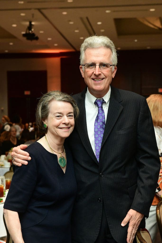 Flo McGee, Tom Moore at the Ronald McDonald House Spirit of Hope luncheon. (Photo by Daniel Ortiz)