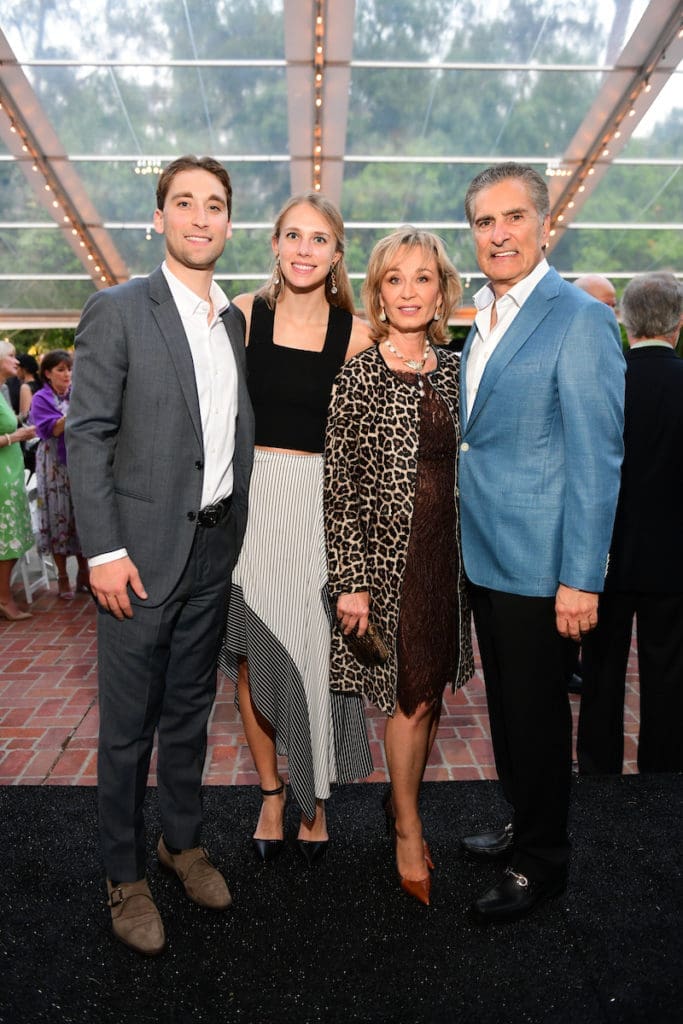 Alex & Kira Borlenghi, Cathy & Giorgio Borlenghi at the Trees for Houston Root Ball.  (Photo by Daniel Ortiz)