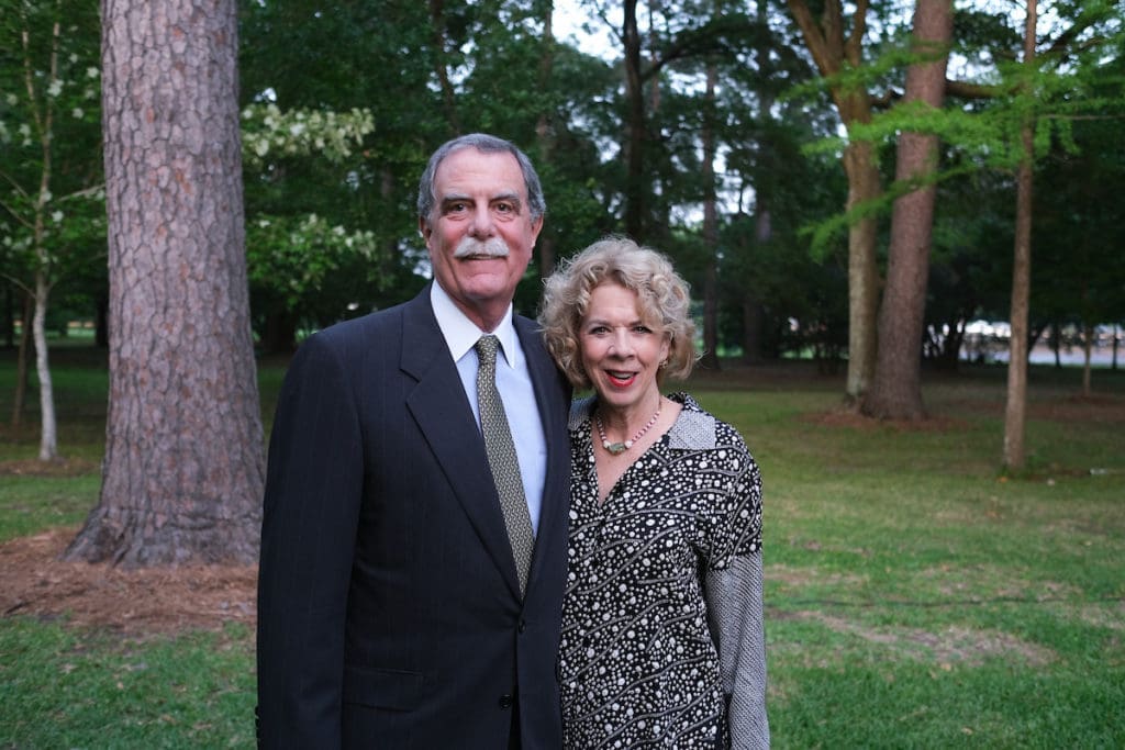 Ed Allday & Francey Pengra at the Trees for Houston Root Ball is packed.  (Photo by Daniel Ortiz)   