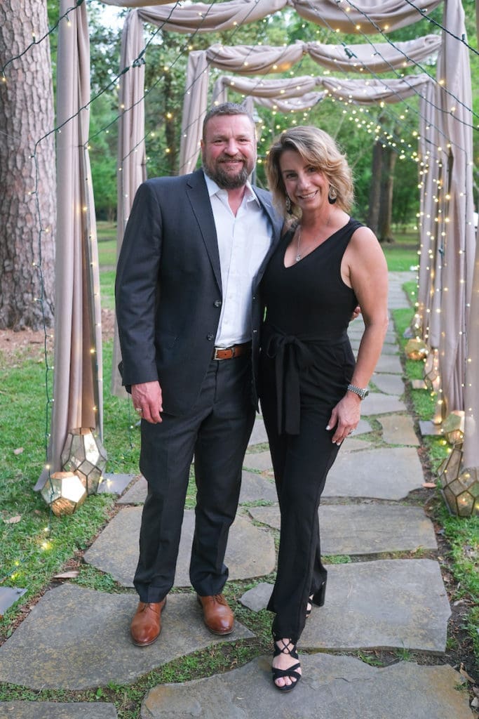 Lohn & Karen Zylicz at the Trees for Houston Root Ball.  (Photo by Daniel Ortiz)