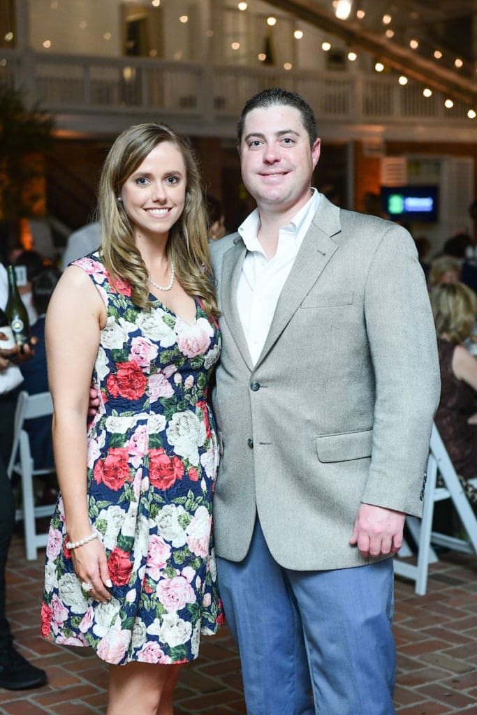 Maddie Gregory, Joe Cleary at the Trees for Houston Root Ball.  (Photo by Daniel Ortiz)