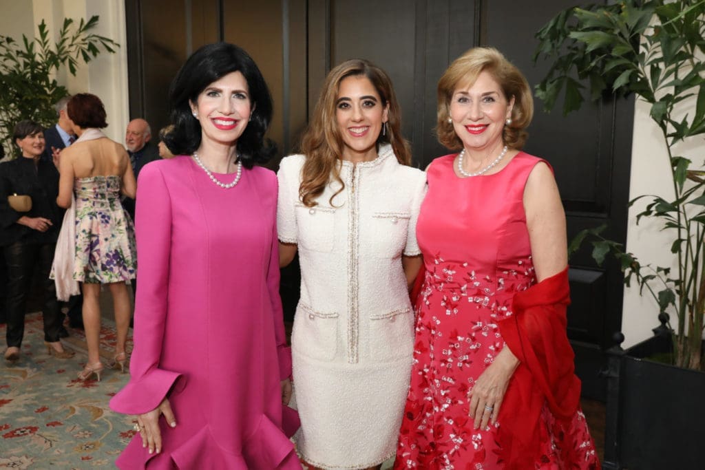 HonoreesKelli Cohen Fein, Kristina Somerville, Denise Bahr at the Brookwood Community gala at Houston Country Club. (Photo by Priscilla Dickson)