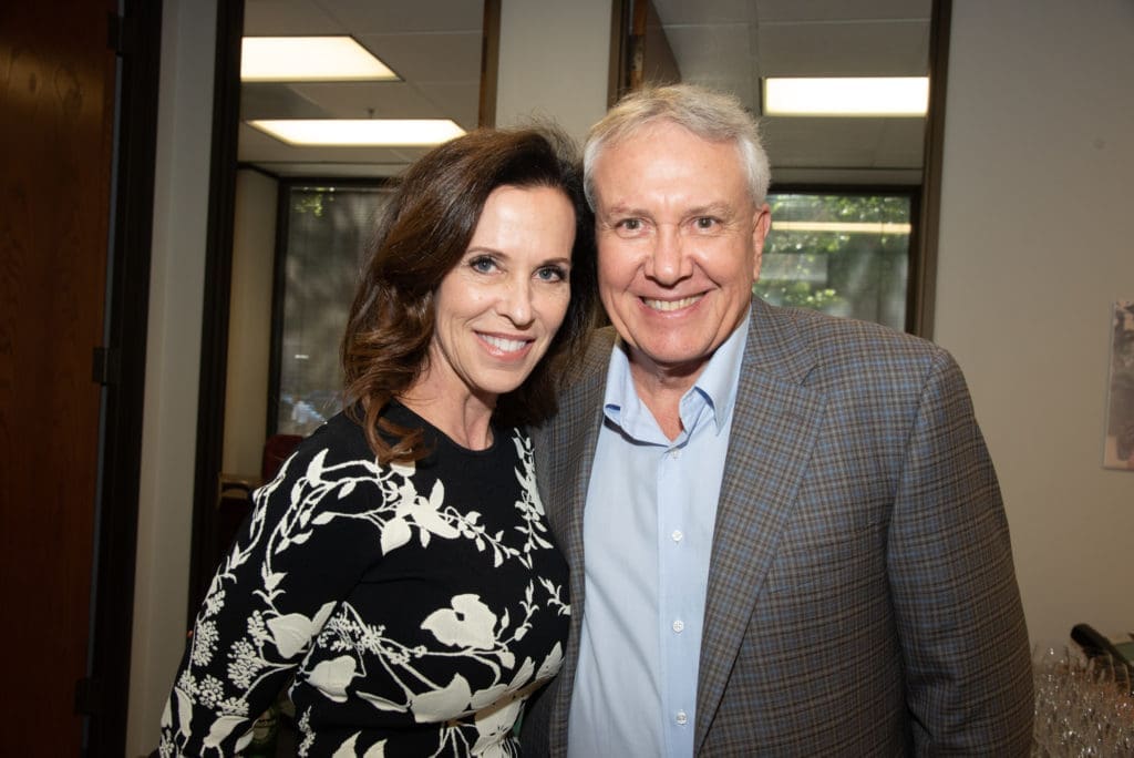 Joan & Bob Duff at the Beth Wolff Realtors 40th anniversary party. (Photo by Alexander's Fine Portrait Design)