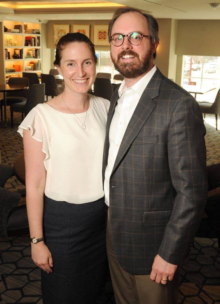 Katherine & Graham Weigand at the Contemporary@MFAH reception at the Lancaster Hotel  (Photo by Dave Rossman)
