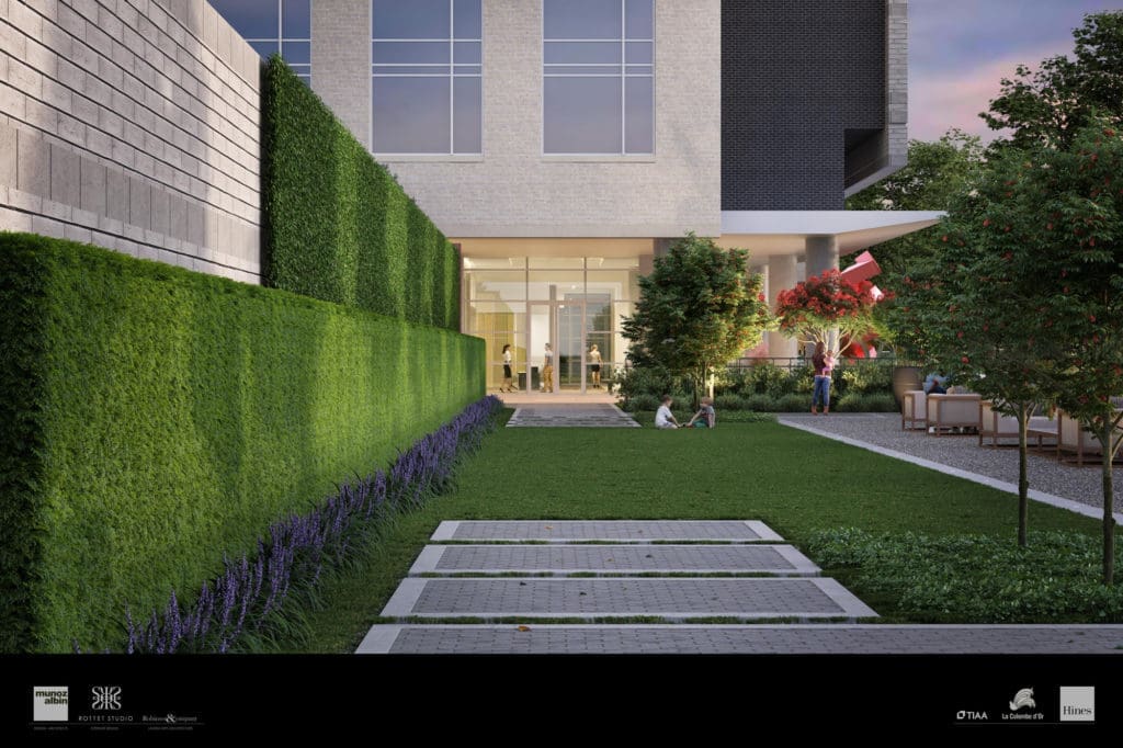 La Colombe d'Or Hotel & Residences brings three green parks.