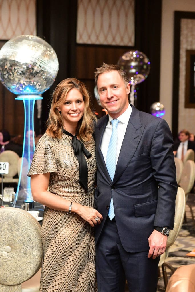 Lindsey & Steven Looke at the Nora's Home gala at the Post Oak Hotel.