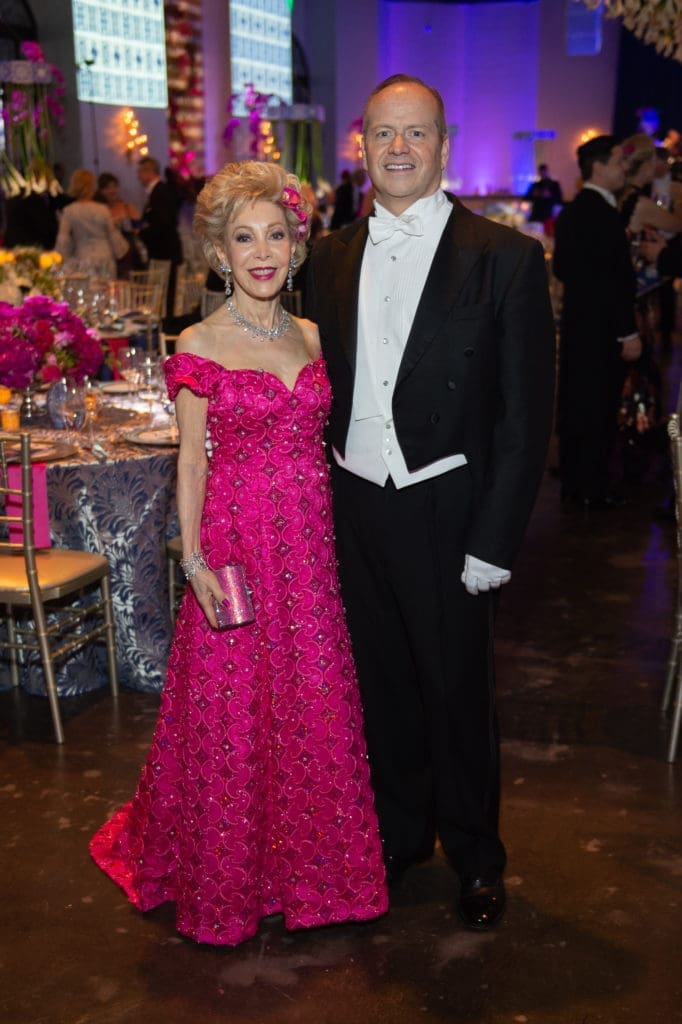 Margaret Alkek Williams, Patrick Summers at the Houston Grand Opera Ball. (Photo by Wilson Parish)