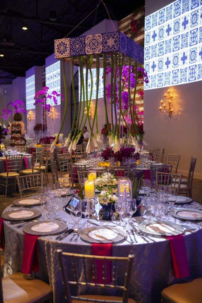 Houston Grand Opera Ball decor at The Revaire. (Photo by Jenny Antill)