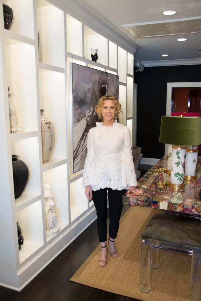 Courtney Hill Fertitta at Becca Cason Thrash's luncheon at Moxie. (Photo by Emile C. Browne)