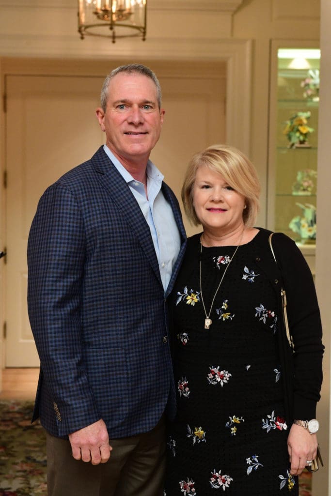 Rene & Stephanie Richard at the Houston Hospice Butterfly Luncheon. (Photo by Daniel Ortiz)