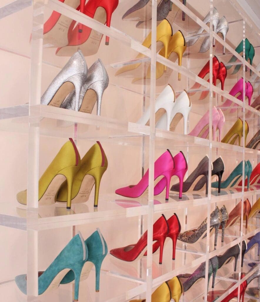Thousands of SJP by Sarah Jessica Parker shoes will be stacked up for sale at the Bayou City Event Center.