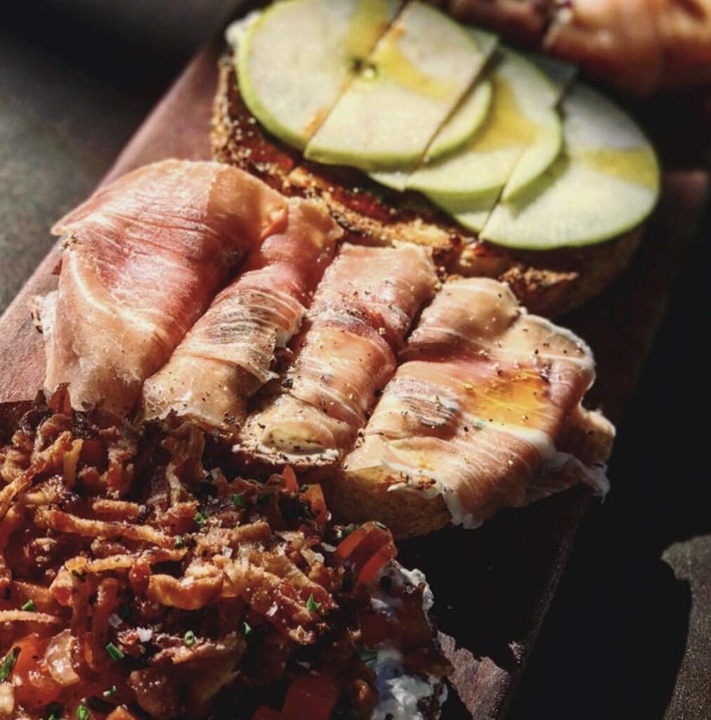 Postino's bruschetta boards are a thing of beauty. 
