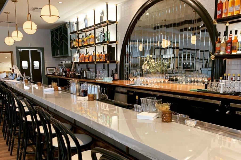 Beverley's is a popular new bistro on Fitzhugh. (@lampogram)