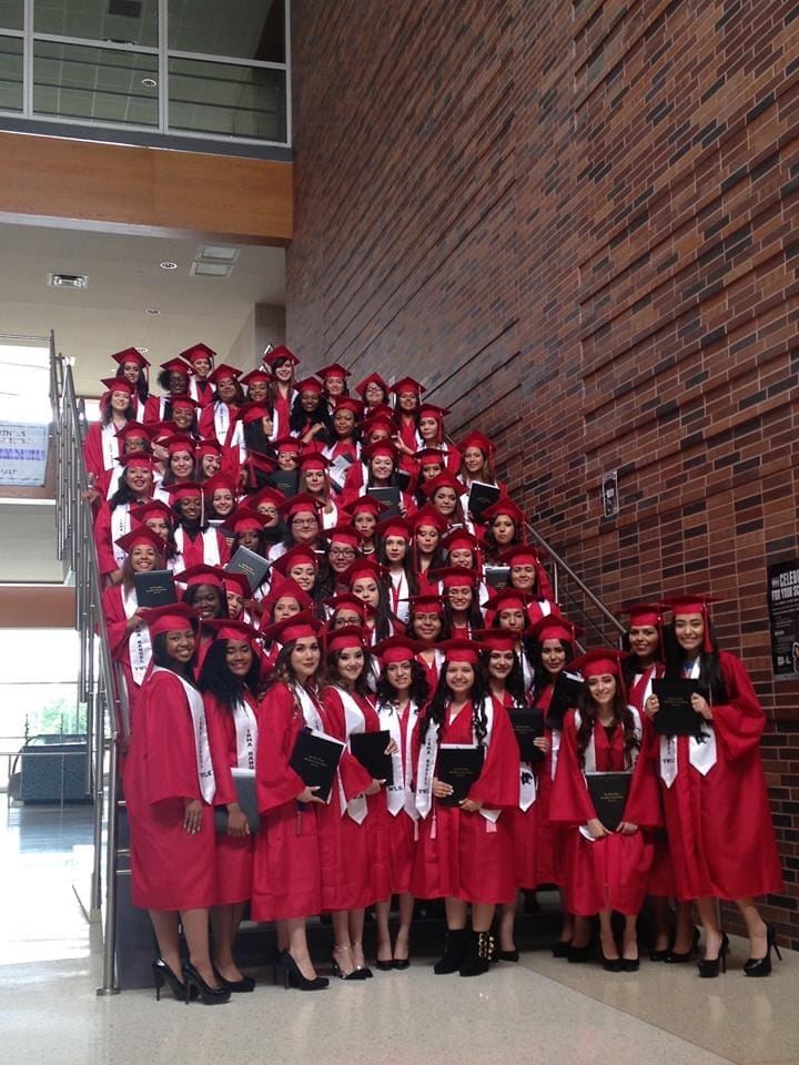Irma Rangel Young Women's Leadership School has a 100% participation rate in AP courses. 