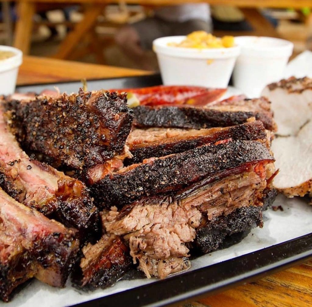 John Mueller Black Box Barbecue in Georgetown's sauce is so good, this Texas Monthly writer broke his no-dipping rule. 