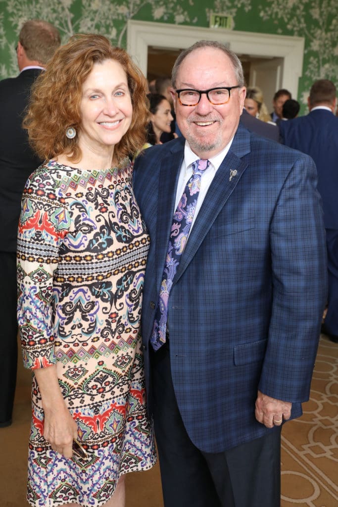 Pam & Archie Thompson at the Men of Distinction luncheon. (Photo by Priscilla Dickson)