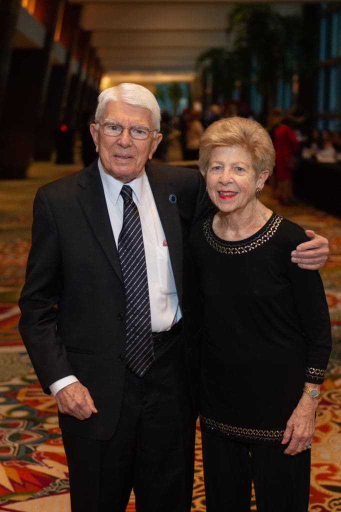 Dr. Milton & Laurie Boniuk at the Holocaust Museum Houston LBJ Moral Courage Award dinner. (Photo by Wilson Parish)