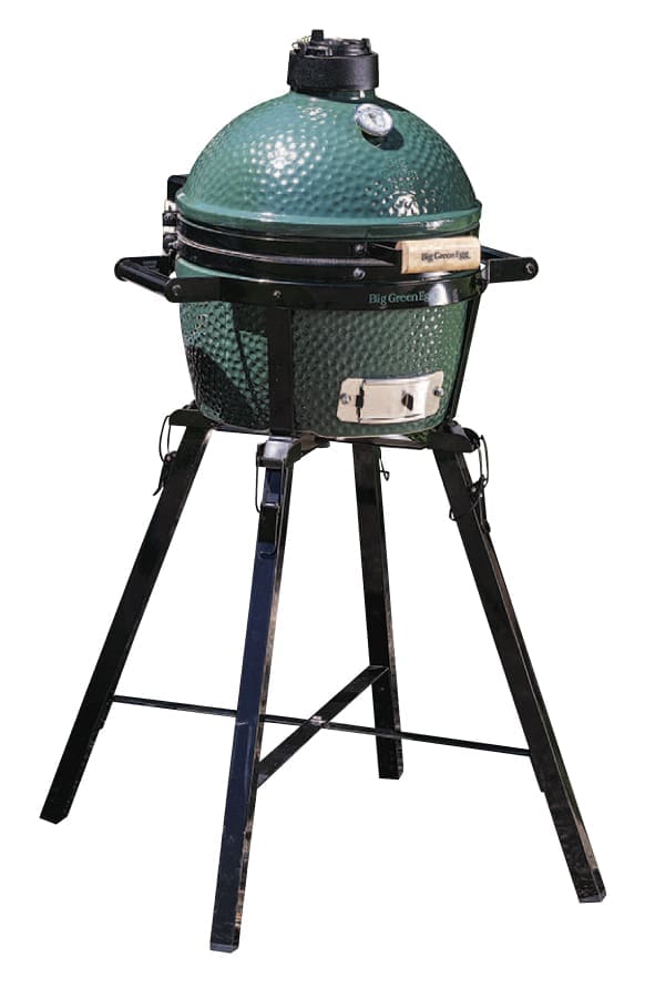 Bering cooks all kinds of meat on his Big Green Egg, even a Thanksgiving turkey!
