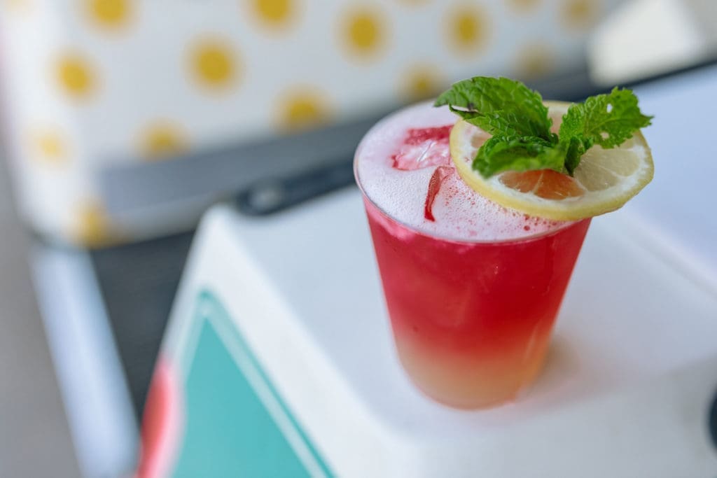 Another Round's bar features craft cocktails. (Photo by Christina Childress)