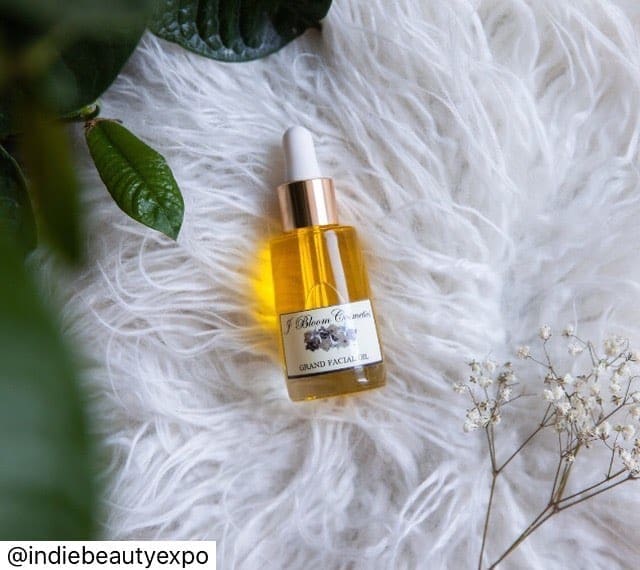 J Bloom Cosmetics is debuting its skincare line with their Grand Facial Oil at the expo.