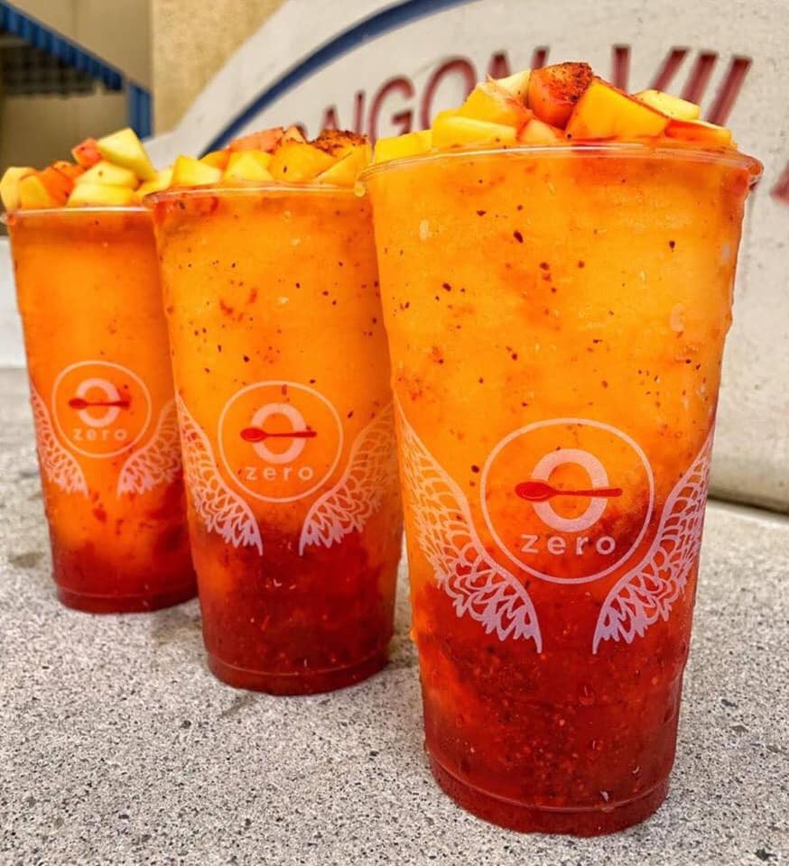 The signature Mangonada at Zero Degrees. Courtesy of Zero Degrees