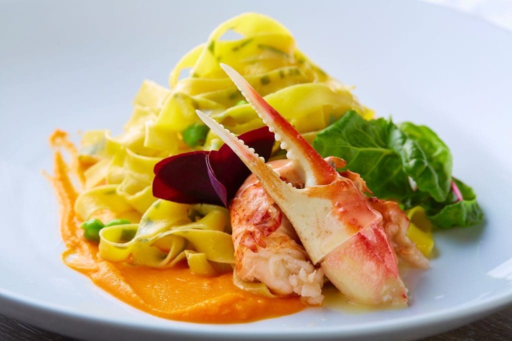 A Paradiso pasta dish.