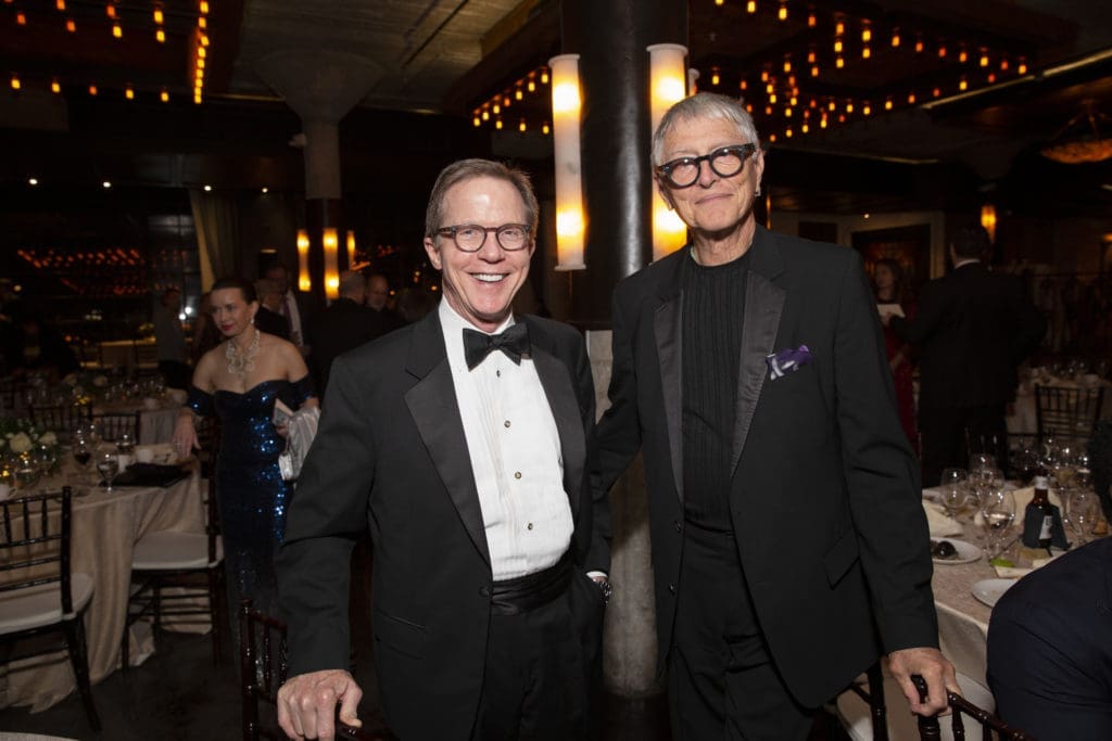 Chair Erik Littlejohn, McKay Otto at Illumination: The Rothko Chapel Gala. (Photo by Jenny Antill Clifton)