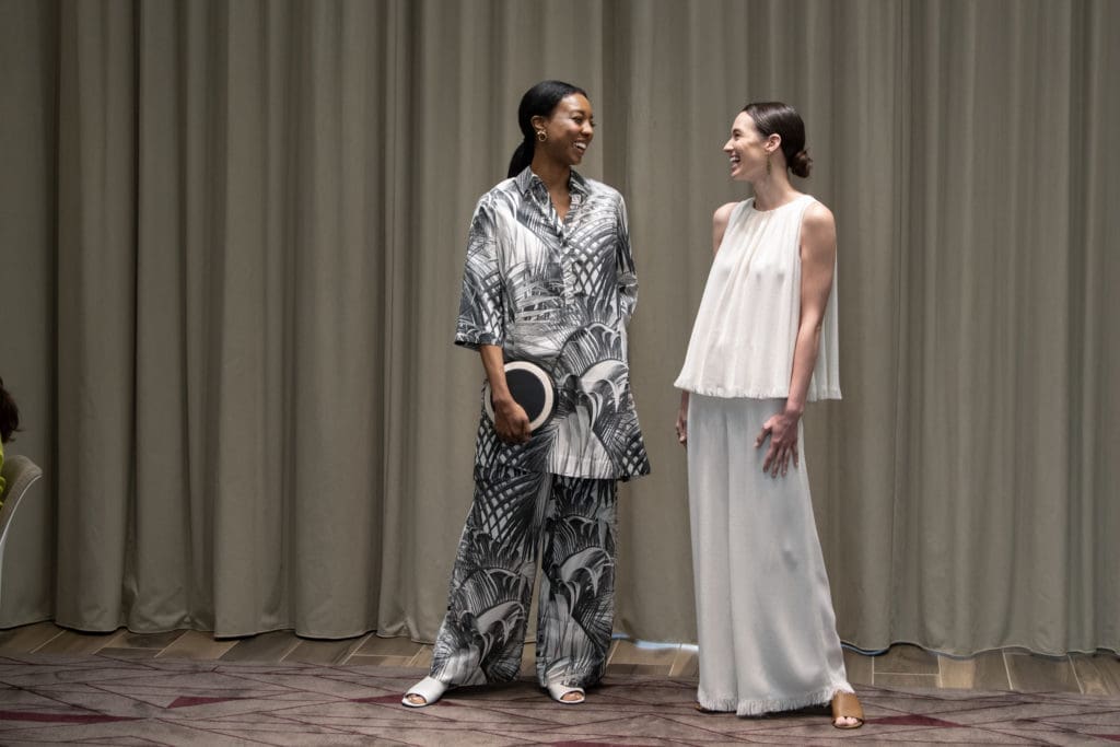 Models in girl-on-the-go chic separates. (Photo by Bruno at Snap The Picture)