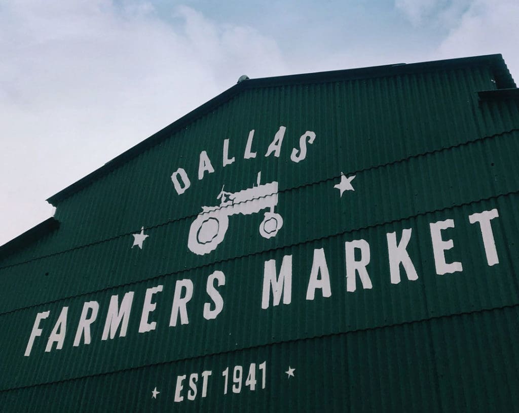 The Dallas Farmers Market is one of the largest in the city. (Photo by Ashley Tobar)