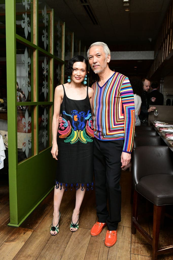 Duyen & Marc Nguyen during Houston Ballet's Raising the Barre fundraiser at Artisans Restaurant. (Photo by Daniel Ortiz)