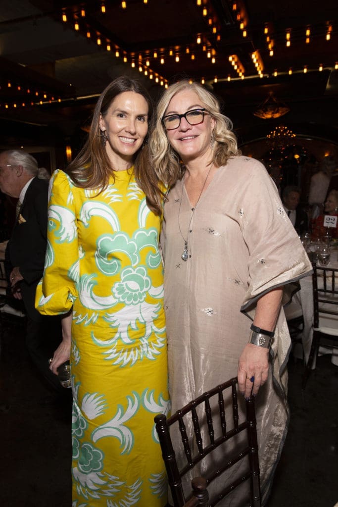 Honoree Fairfax Dorn, Suzanne Deal Booth at Illumination: The Rothko Chapel Gala. (Photo by Jenny Antill Clifton)