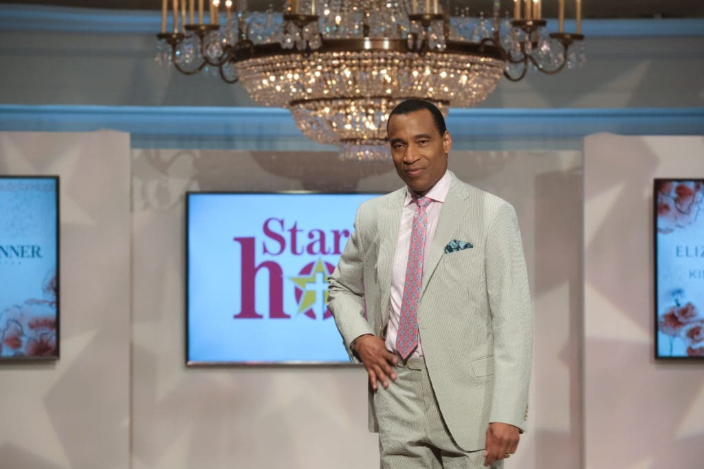 KHOU Channel 11's Len Cannon at the Star of Hope luncheon and fashion shows. (Photo by Daniel Ortiz)