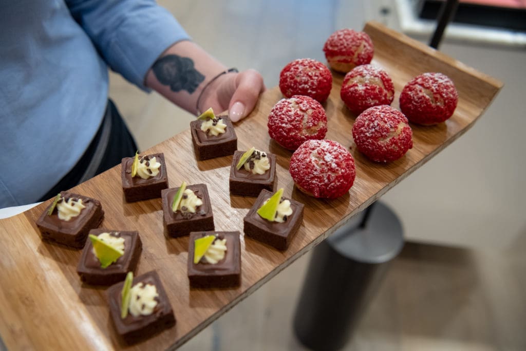 Co and Nak Armstrong luncheon's delish desserts were the perfect complement to the creativity of the designers. (Photo by Bruno at Snap The Picture)