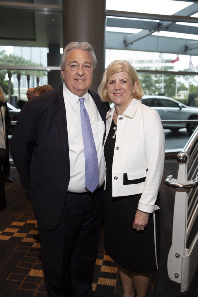 David & Joan Dunlap at the Hope and Healing Center & Institute's annual Chrysalis Award luncheon.