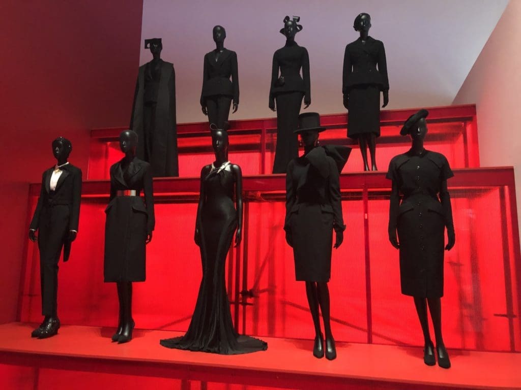 Dior's first collection, The New Look, is on display at the Dallas Museum of Art.