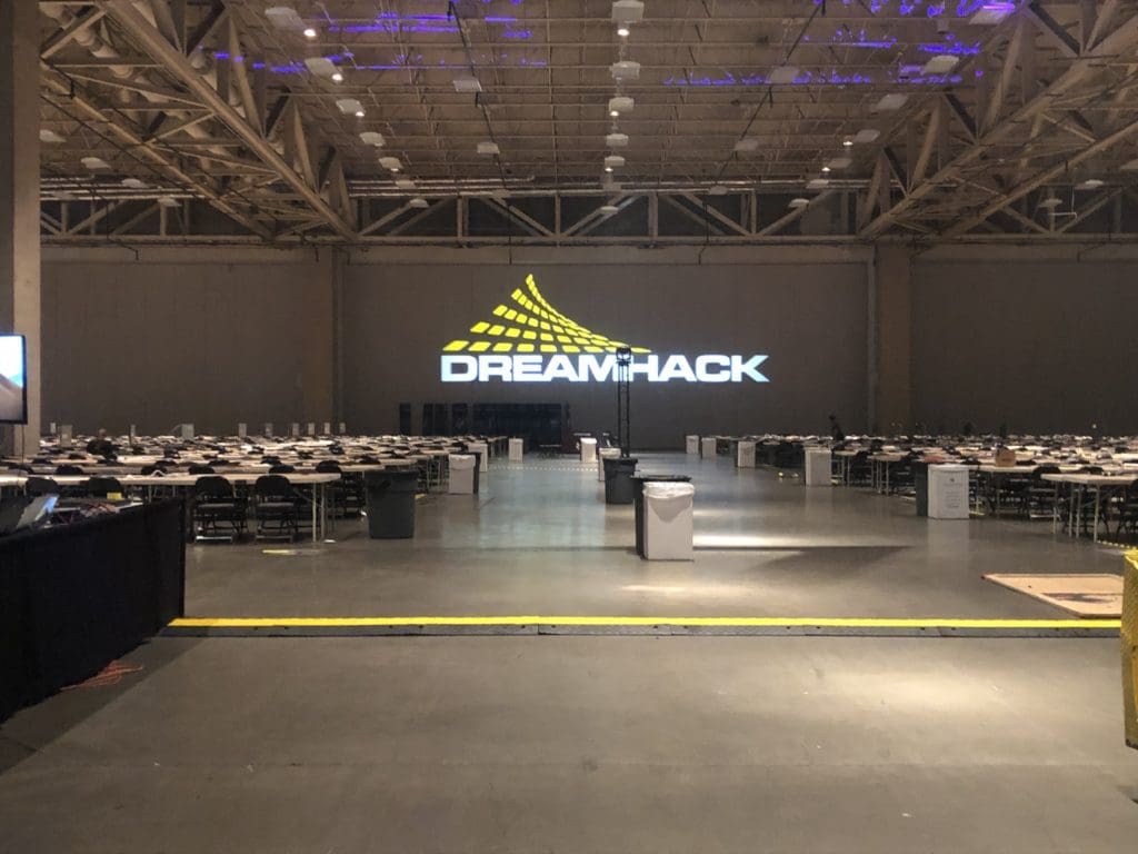 DreamHack's BYOC space. 