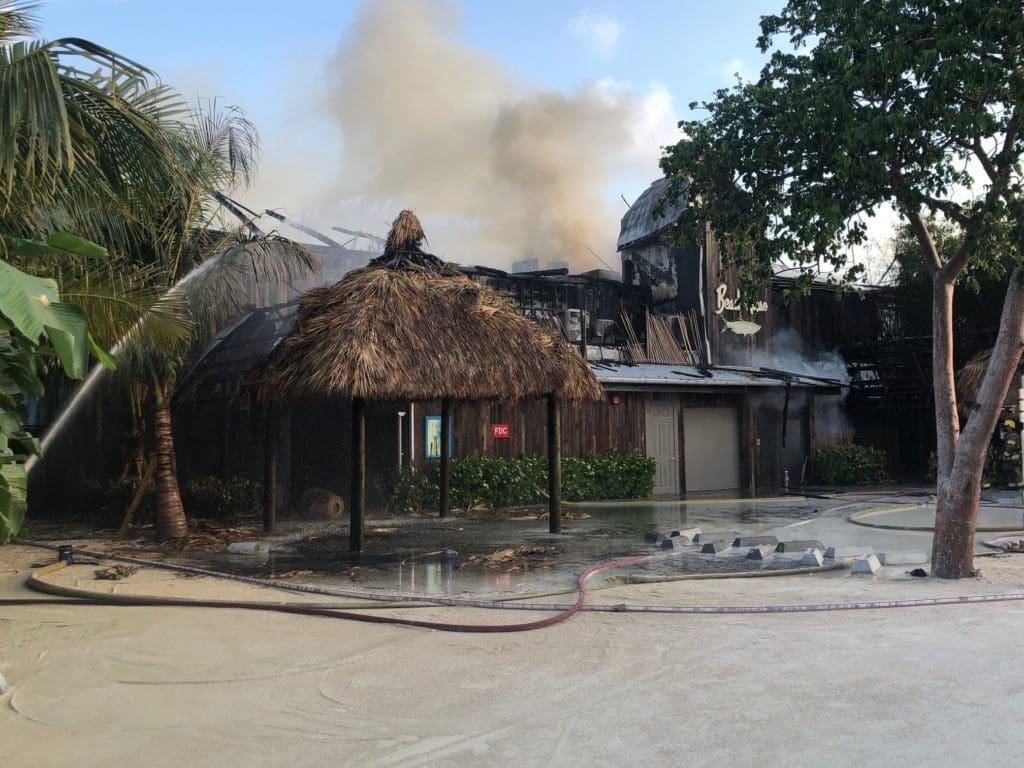 The two story Beach House reduced to rubble. (Photo by Shelby Hodge)