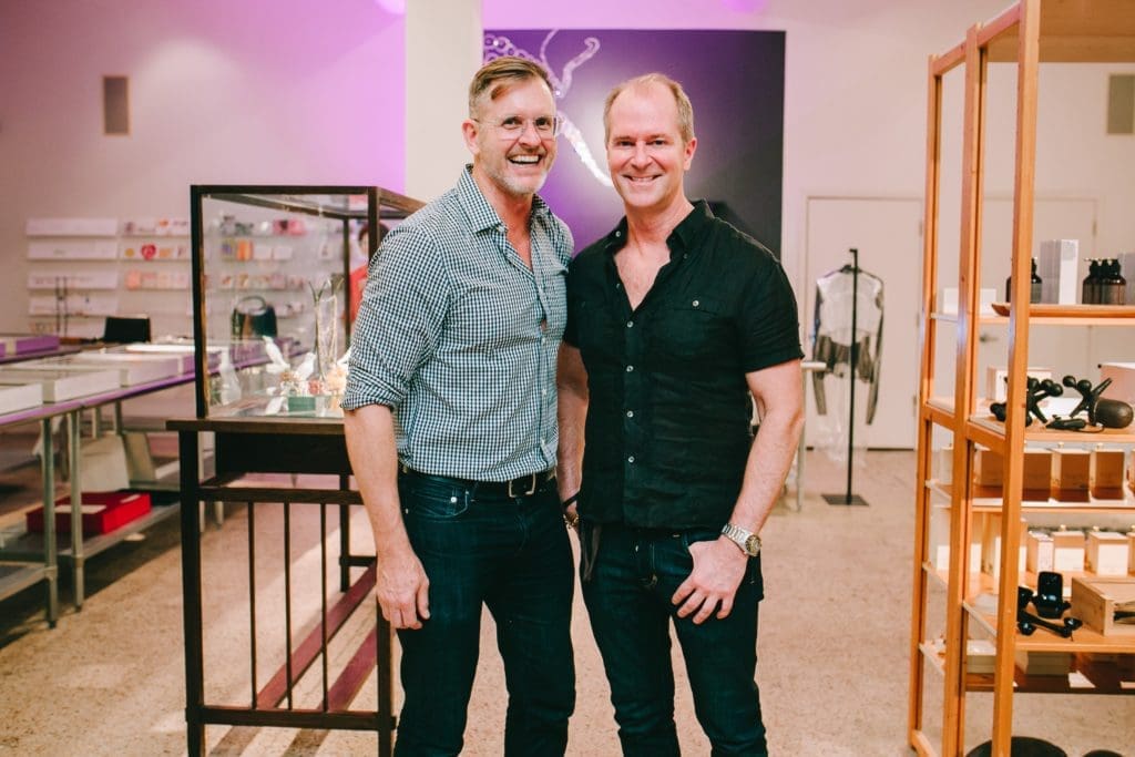 Marcus Sloan and Shannon Hall are bringing a new Sloan/Hall shop to the C. Baldwin lobby.