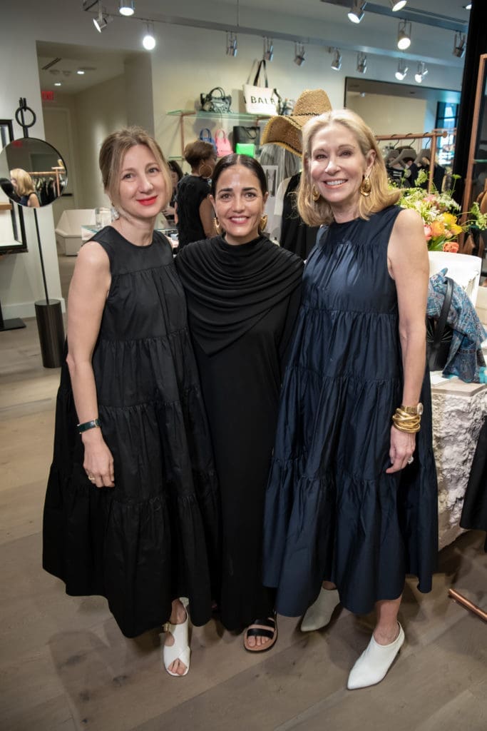 Paola Corso, Stephanie Danan, Cindy Rachofsky (Photo by Bruno at Snap The Picture)