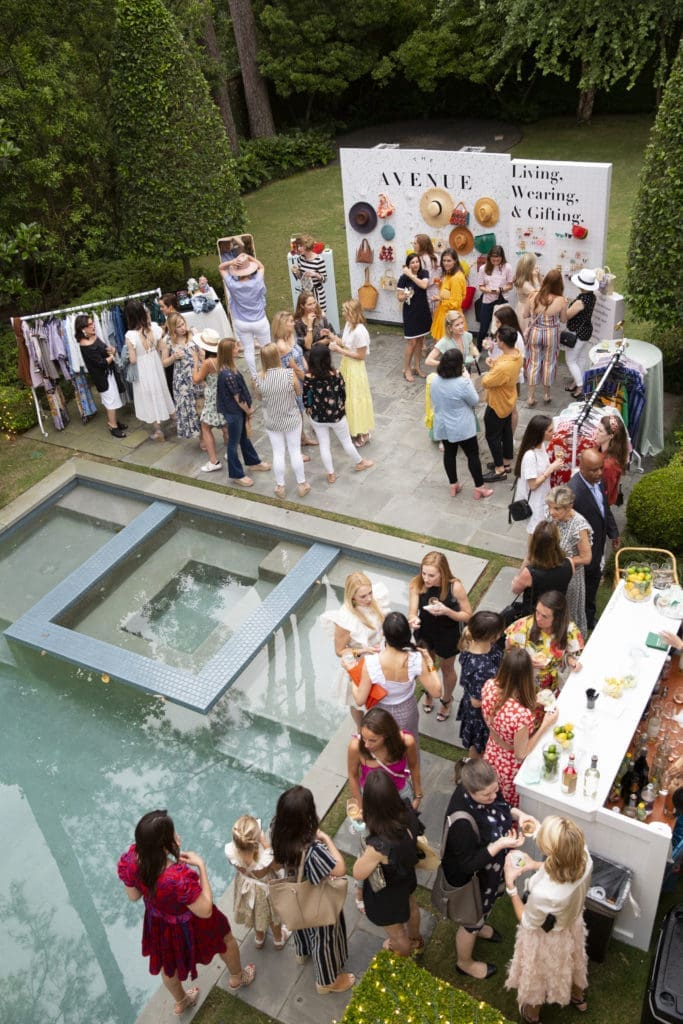 The Avenue launch party at the home of Lyndsey Zorich. (Photo by Jenny Antill Clifton)