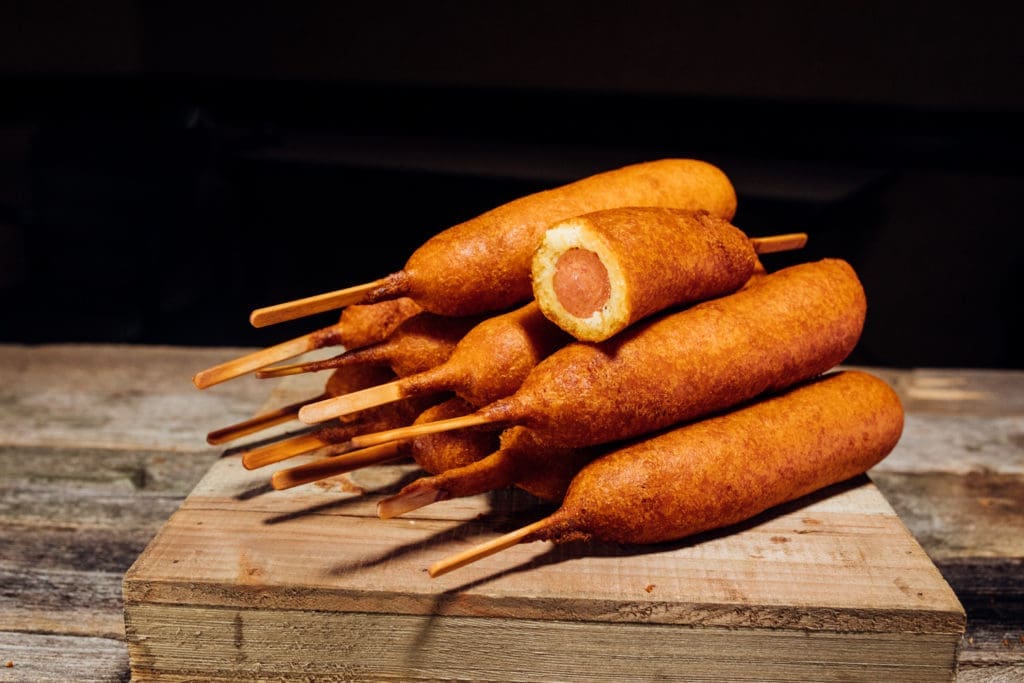 Jace Fletcher's grandfather was a corn dog pioneer. (Photo by  James Coreas)