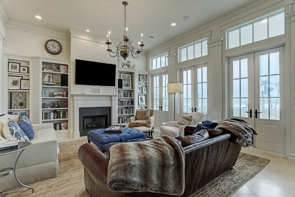 The dwelling at 2657 E. Seaside in Beachtown was designed by Steve Mouzon. (Photo by TK Images)