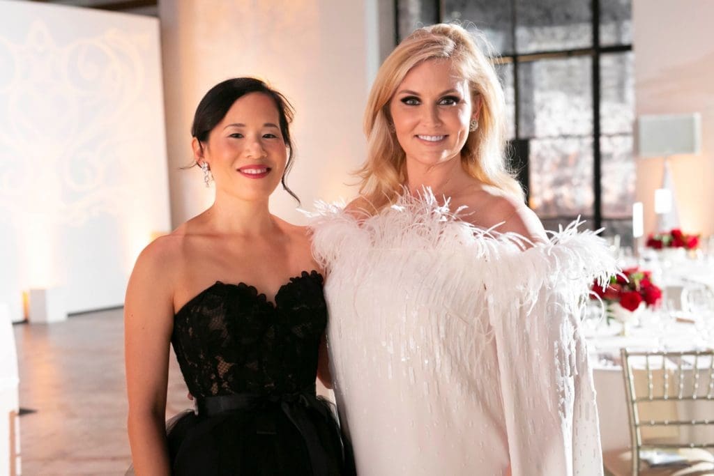 Stephanie Fleck, Jennifer Allison at the 11th annual Mercury gala. (Photo by Scott Villalobos, CatchLightGroup.com)