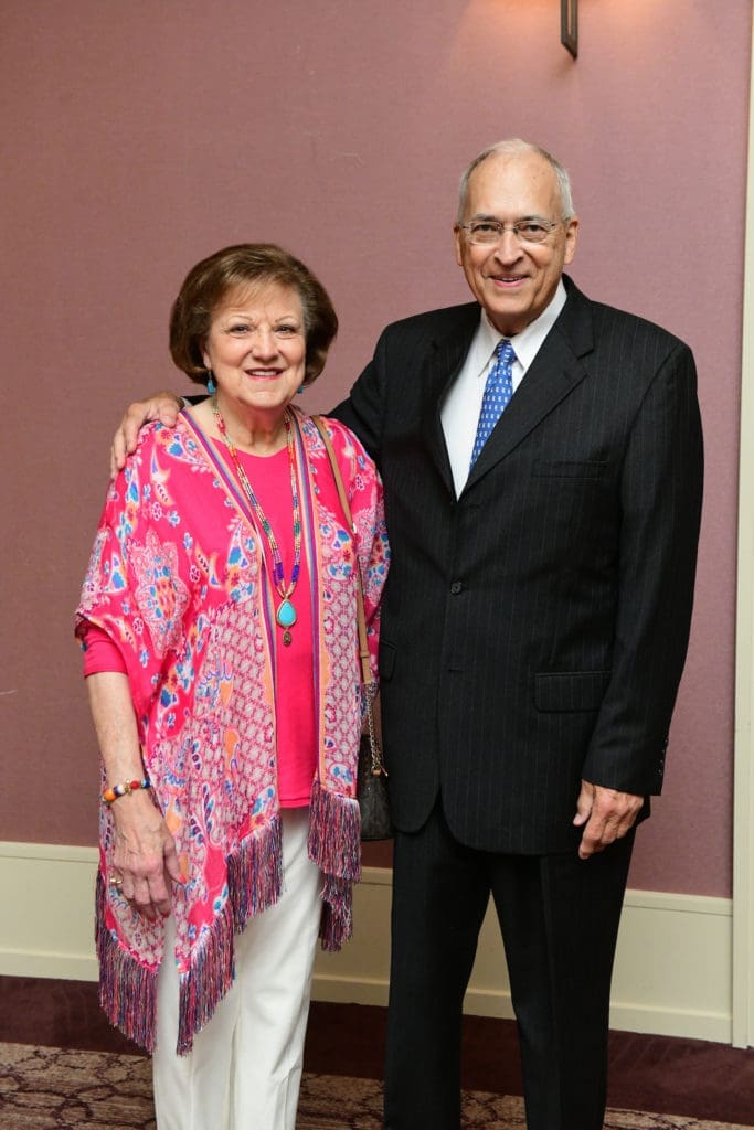 Sue & Jack Manning at the Center for Pursuit luncheon. (Photo by Daniel Ortiz)