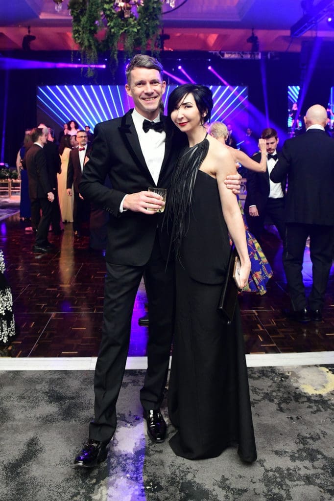 Sverre & Carrie Brandsberg-Dahl at the Houston Symphony Ball. (Photo by Daniel Ortiz)