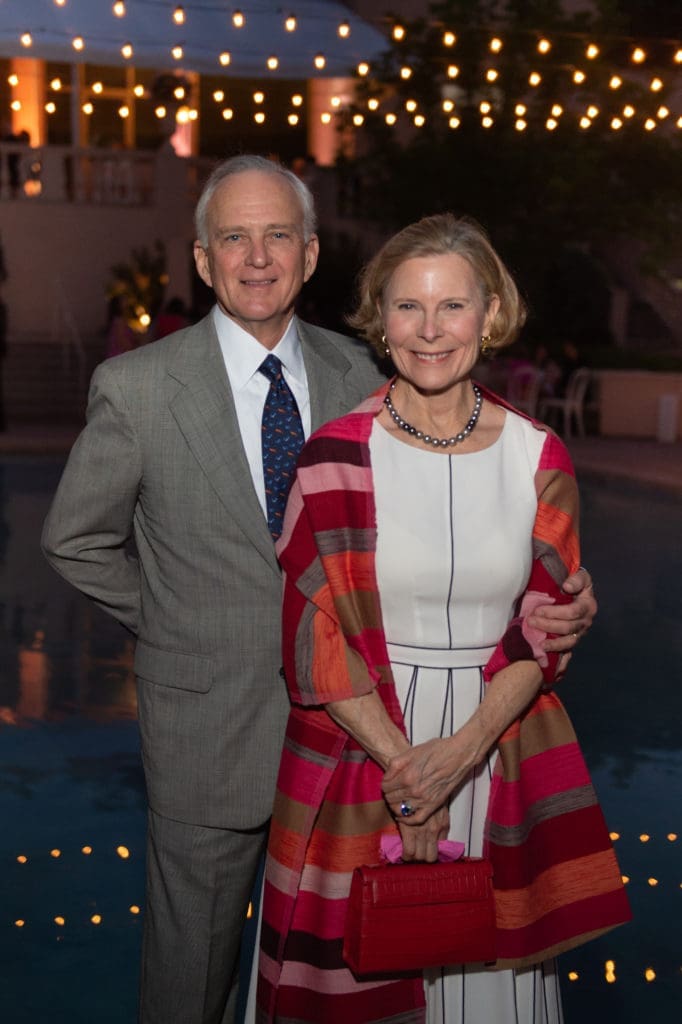 Walker & Marjorie Cain at the Rienzi Spring Party. (Photo by Wilson Parish)