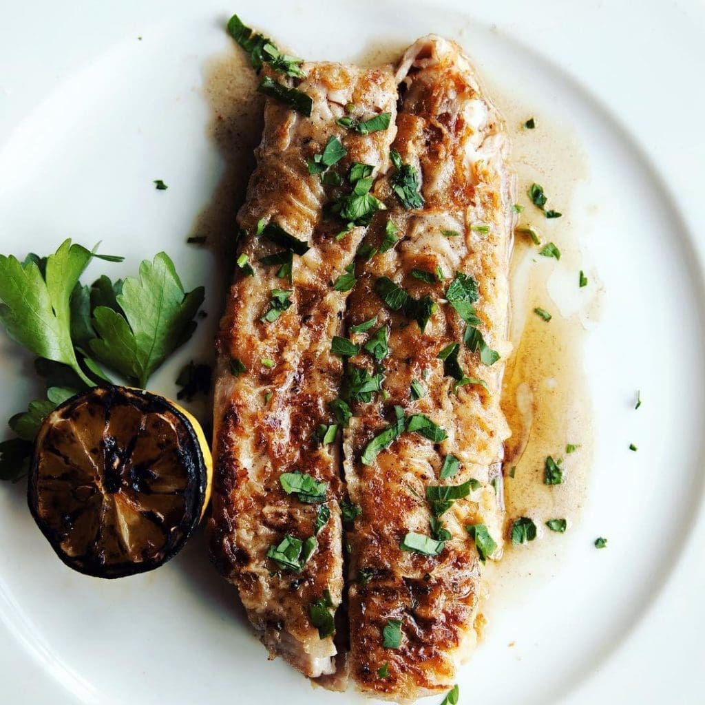 Game of Thrones' Missandei tried out the Dover Sole.  